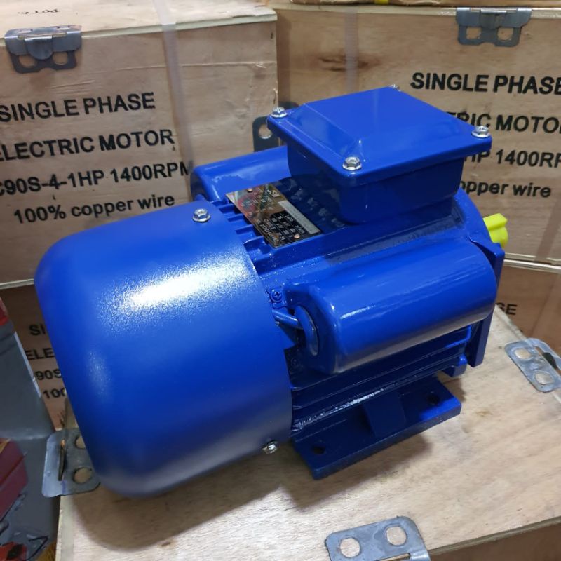 dinamo 1hp electro motor 1hp 1400 rpm single phase jsw