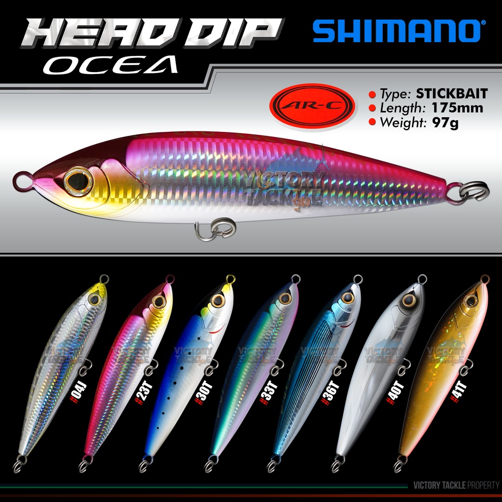 Umpan Pancing SHIMANO OCEA HEAD DIP AR-C 175 MM 97 GRAM OT-175L |  | STICKBAIT | SWIMBAIT