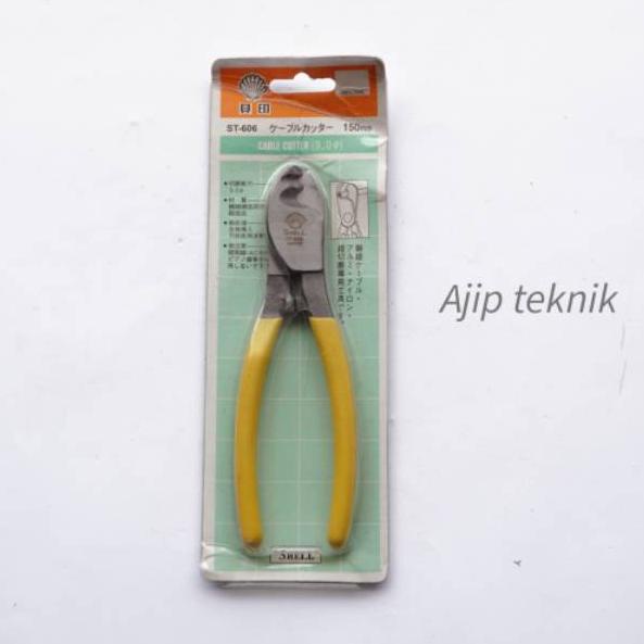 _➜ SHELL Tang Potong Kabel 6” ST-606 / Cable Cutter Plier ★★★ MCF
