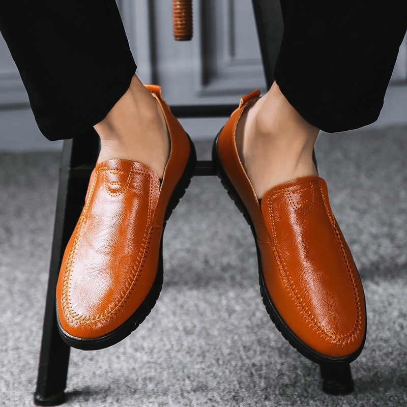 Toread Sepatu Casual Pria Bahan KUlit Sintetis Sepatu Kantor Formal Import MC404
