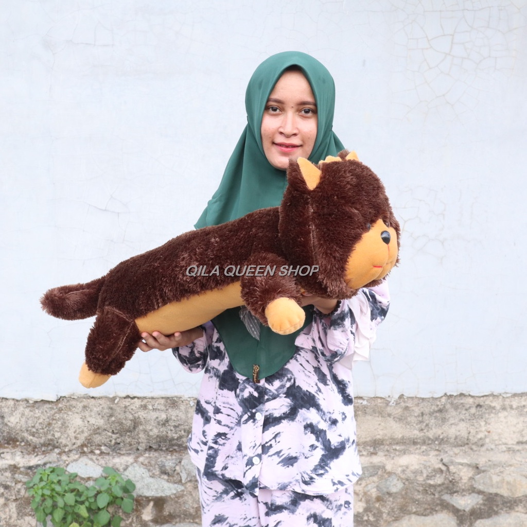 BONEKA GULING KUCING JUMBO, TERLARIS BISA COD