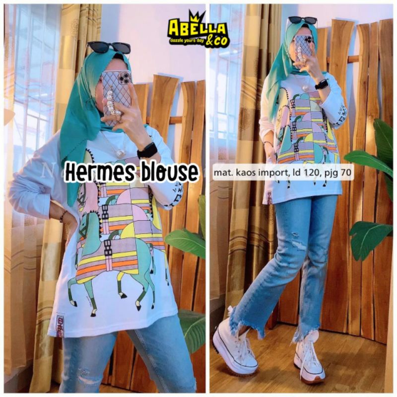 hermes Blouse ORI ABELLA