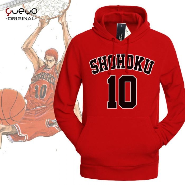 JAKET HOODIE PRIA WANITA SHOHOKU 10 SLAM DUNK / DISTRO / COD