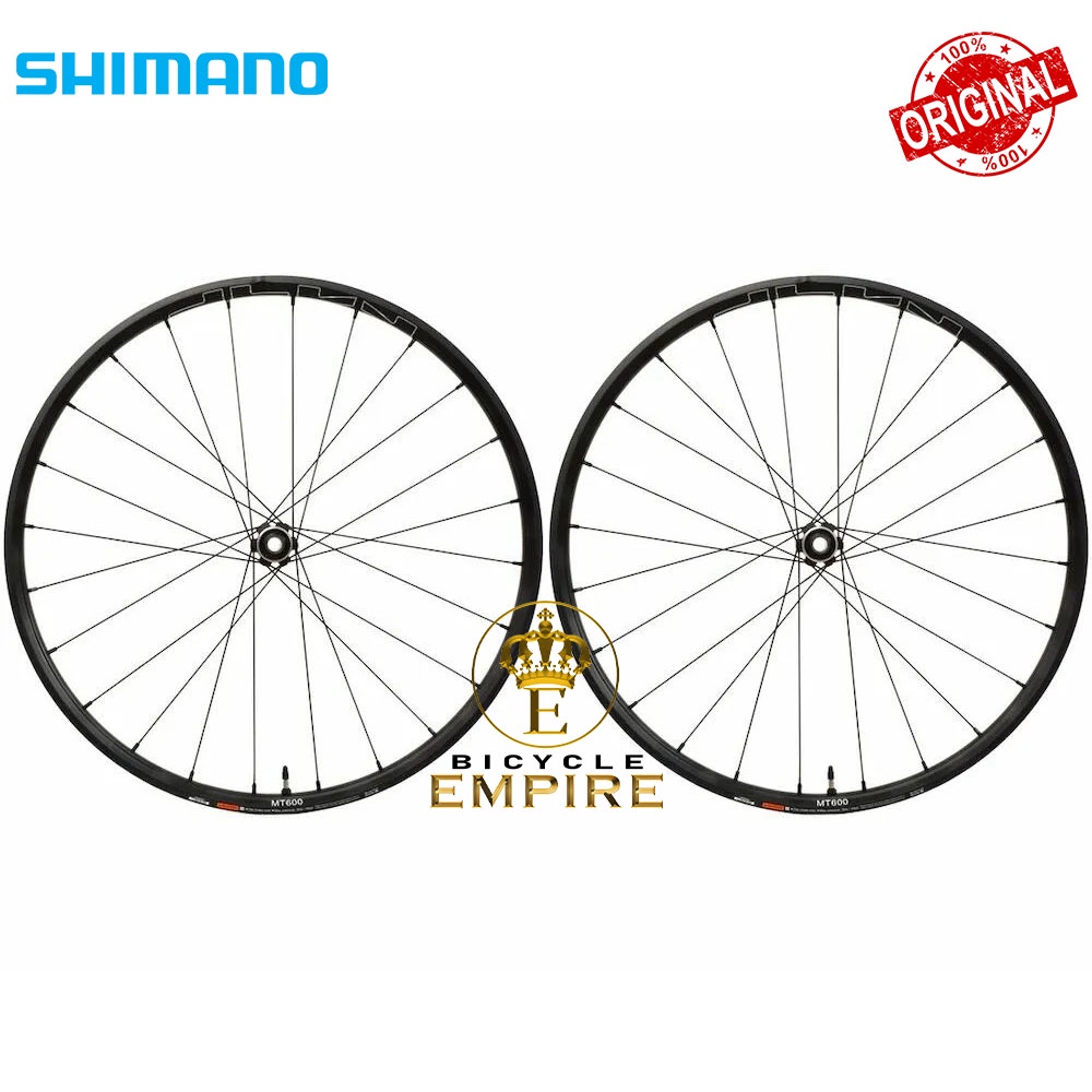 Wheelset MTB 29 Shimano MT600 Alloy Disc Brake Centerlock Tubeless Velg Roda Sepeda Enduro XC MT 600
