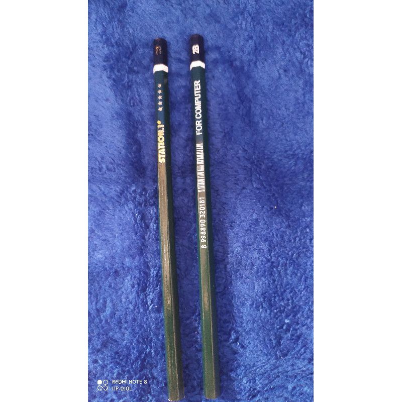 

pensil 2B station.1/pensil tulis/pensil hijau/pensil biru
