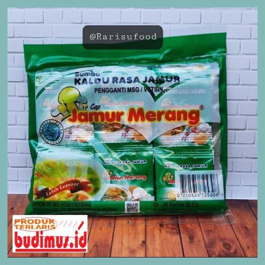 

33Wr4Y5- Bumbu Penyedap Kaldu Jamur Non Msg Halal Mui - 10Gr 66R78T87-