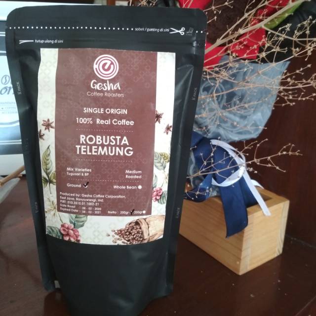 

Gesha Kopi Robusta Banyuwangi