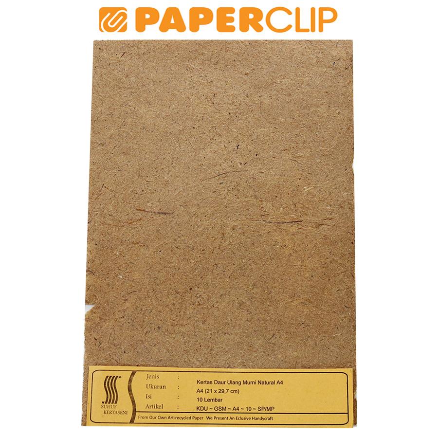 

KERTAS MURNI NATURAL A4 ISI 10 LEMBAR