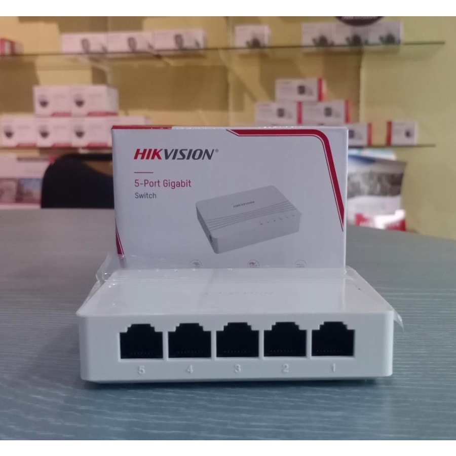 SWITCH HUB HIKVISION DS-3E0505D-E / 5 PORT