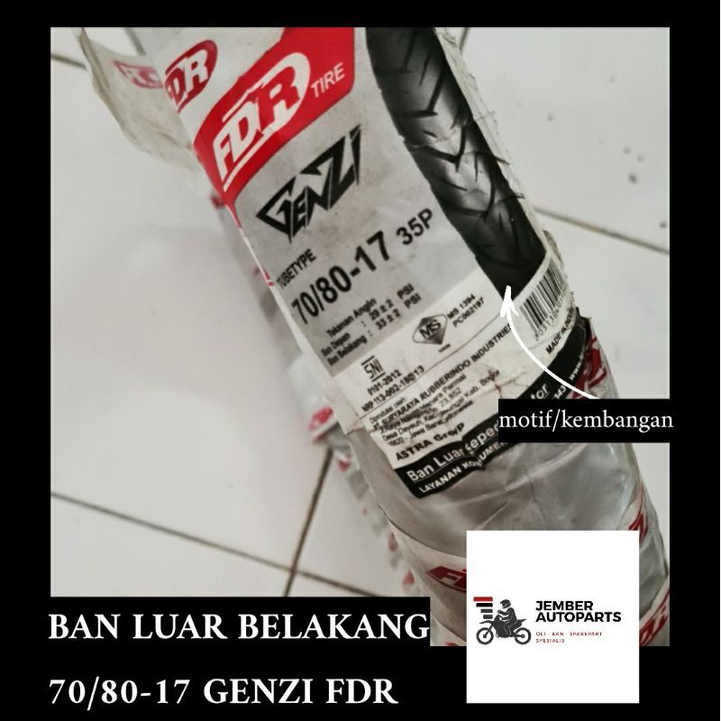 Jual Ban Luar Genzi Fdr Shopee Indonesia