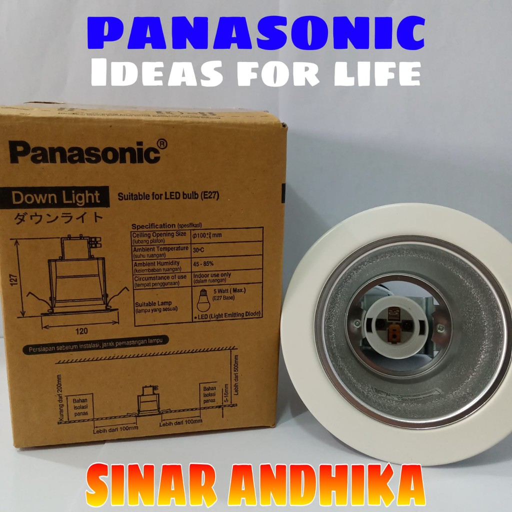 DOWNLIGHT L SERIES COOL WHITE FROSTED 3 INCH PANASONIC NLP 71212