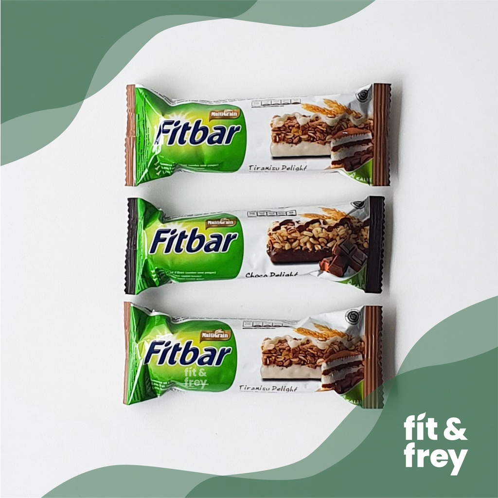 

FITBAR Sereal Bar - Choco Tiramisu Fruits Nuts - Cemilan Sehat Oat Gandum Instan - Snack Diet - Multigrain