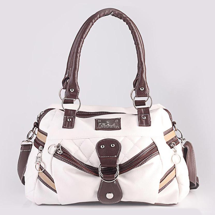 Tas Handbag Hand Bag Wanita Cewek Cewe Perempuan Kekinian Terbaru Warna Putih INF318 IL