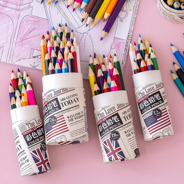 

PENSIL WARNA PAPPY COLOR PENCIL PAPER - 12PCS