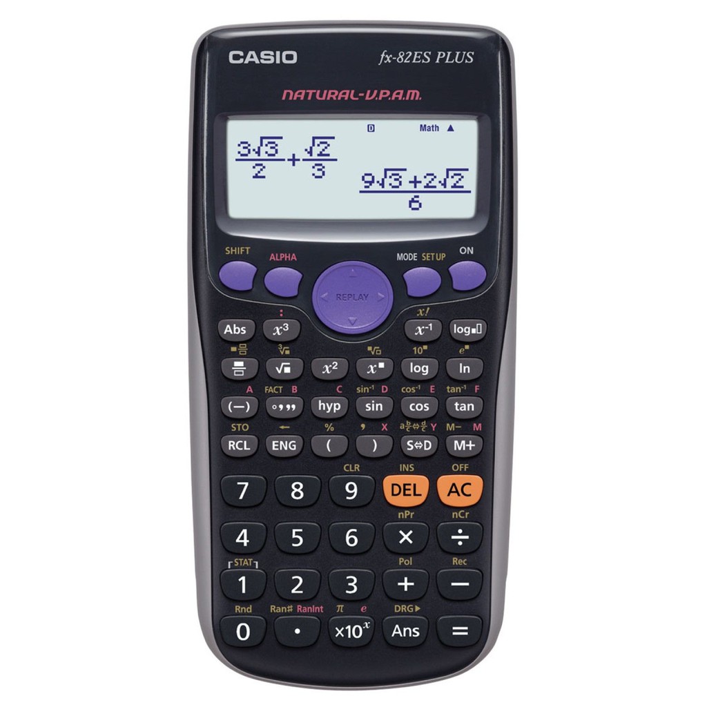 Kalkulator Casio Scientific FX-82 ES Plus BK