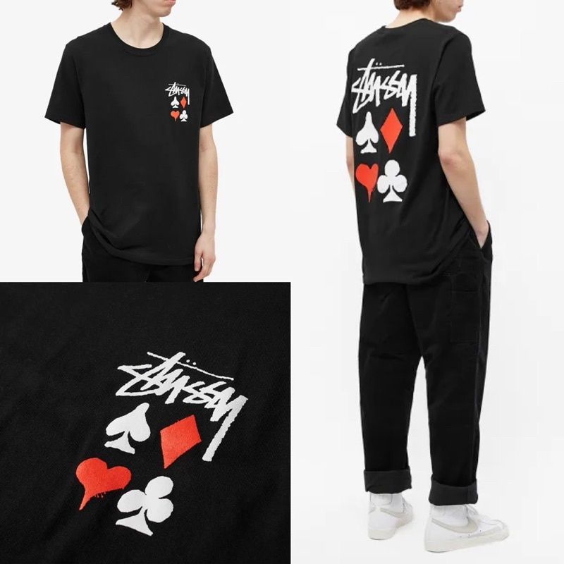 stussy full deck 2 tee