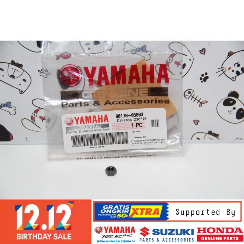 DIJAMIN ASLI!!! MUR BAUT SETELAN KLEP YAMAHA CRYPTON JUPITER MIO VIXION ORIGINAL BERKUALITAS
