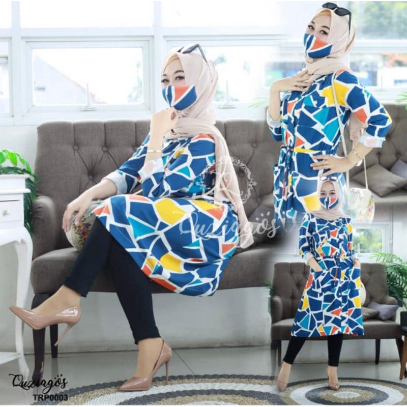 Tunik Abstrak Quziagos