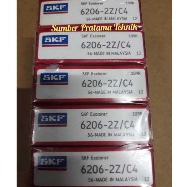 Ball Bearing 6206-2Z/C4 SKF