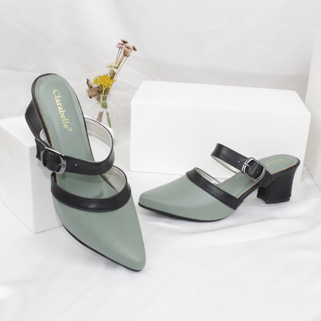 Clarabelle Karessa Sandal Heels Wanita 5 cm