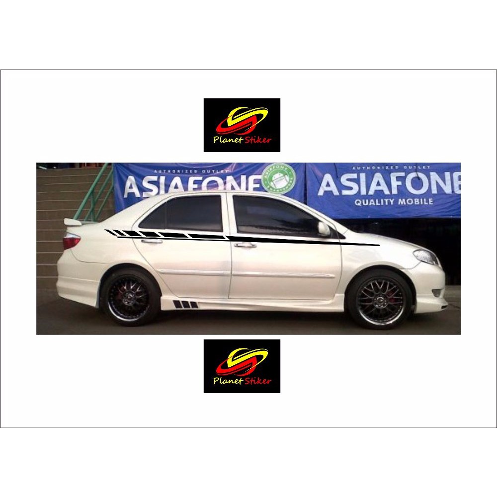 Stiker Sticker List Mobil Dan Sedan Universal Terios Vios Agya