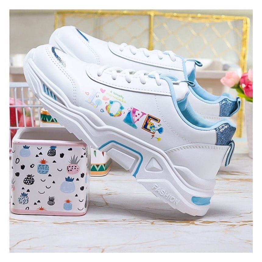 Sepatu Sneakers Anak Perempuan Lovely Terbaru  New arrival