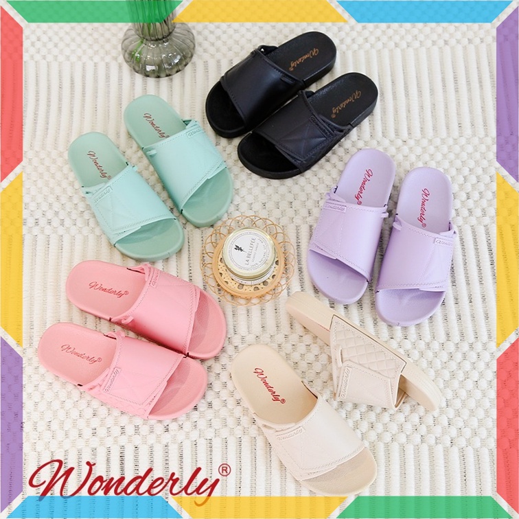 2027-2TG Sendal Kids Cewek Wonderly Sepatu Sandal Anak Perempuan Tali Strap Tawana Jelly Karet Korea