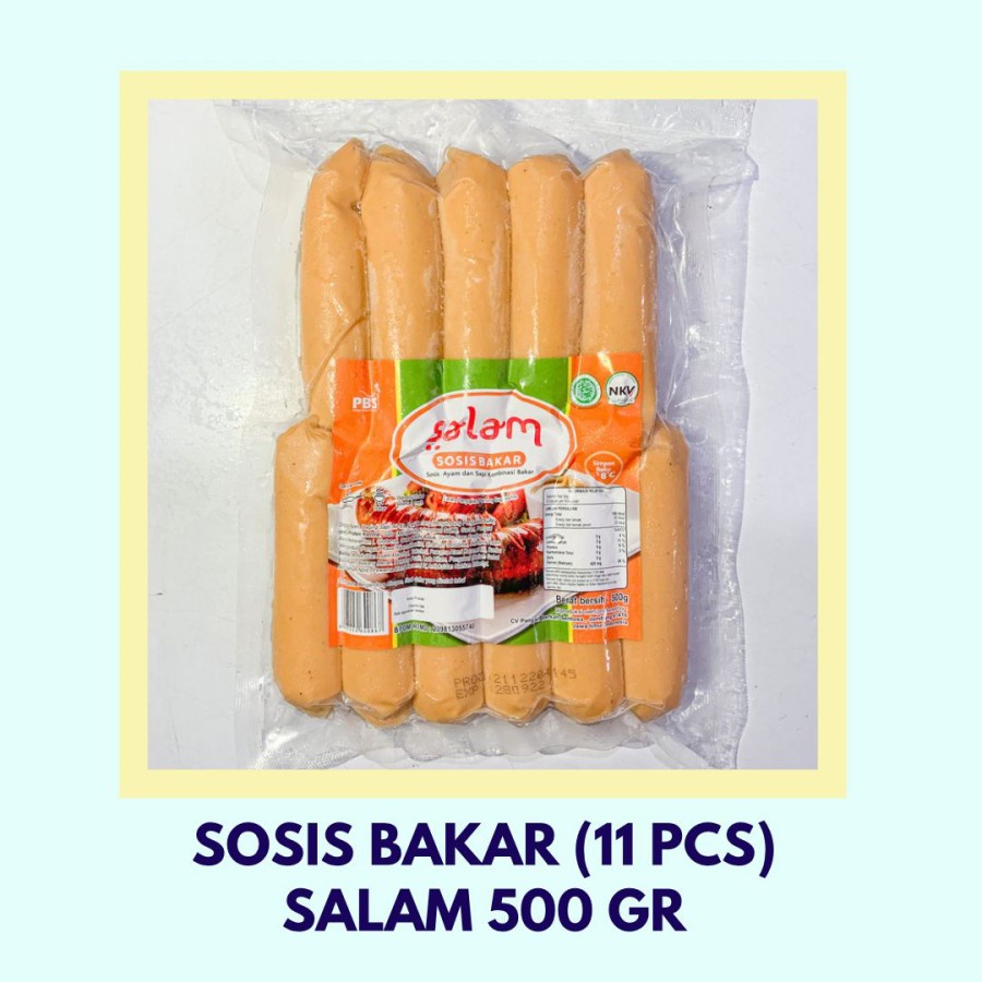 

Sosis Bakar ( 12pcs ) Salam 500gr