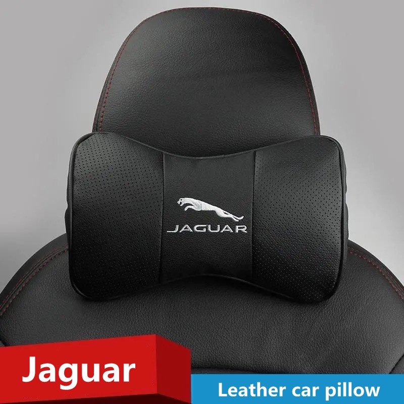 G-club Bantal Sandaran Kepala Bahan Kulit breathable Untuk Jaguar