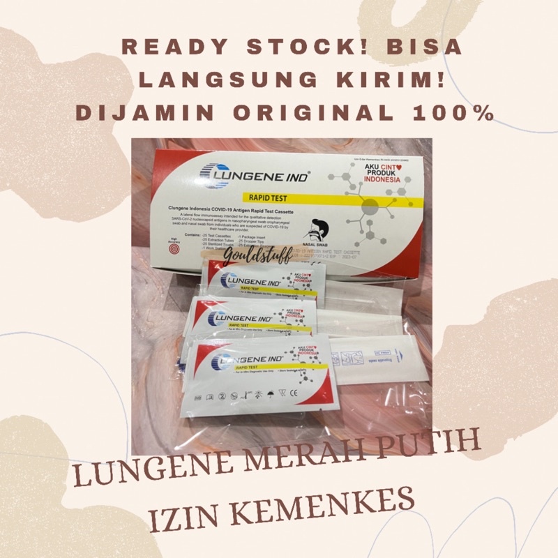 (Original) TERMURAH ANTIGEN SWAB TEST KIT / ALAT TES MANDIRI AKURAT ORIGINAL / SWAB ANTIGEN COLOK