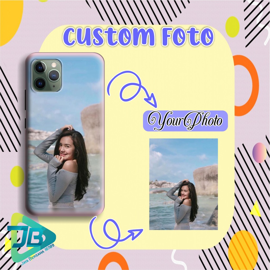 CUSTOM SOFTCASE CUSTOM OPPO VIVO XIAOMI SAMSUNG REALME IPHONE ALL TYPE JB4777