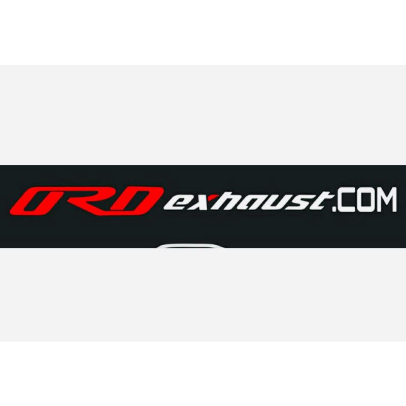 Sticker Cutting Mobil ORD Exhaust