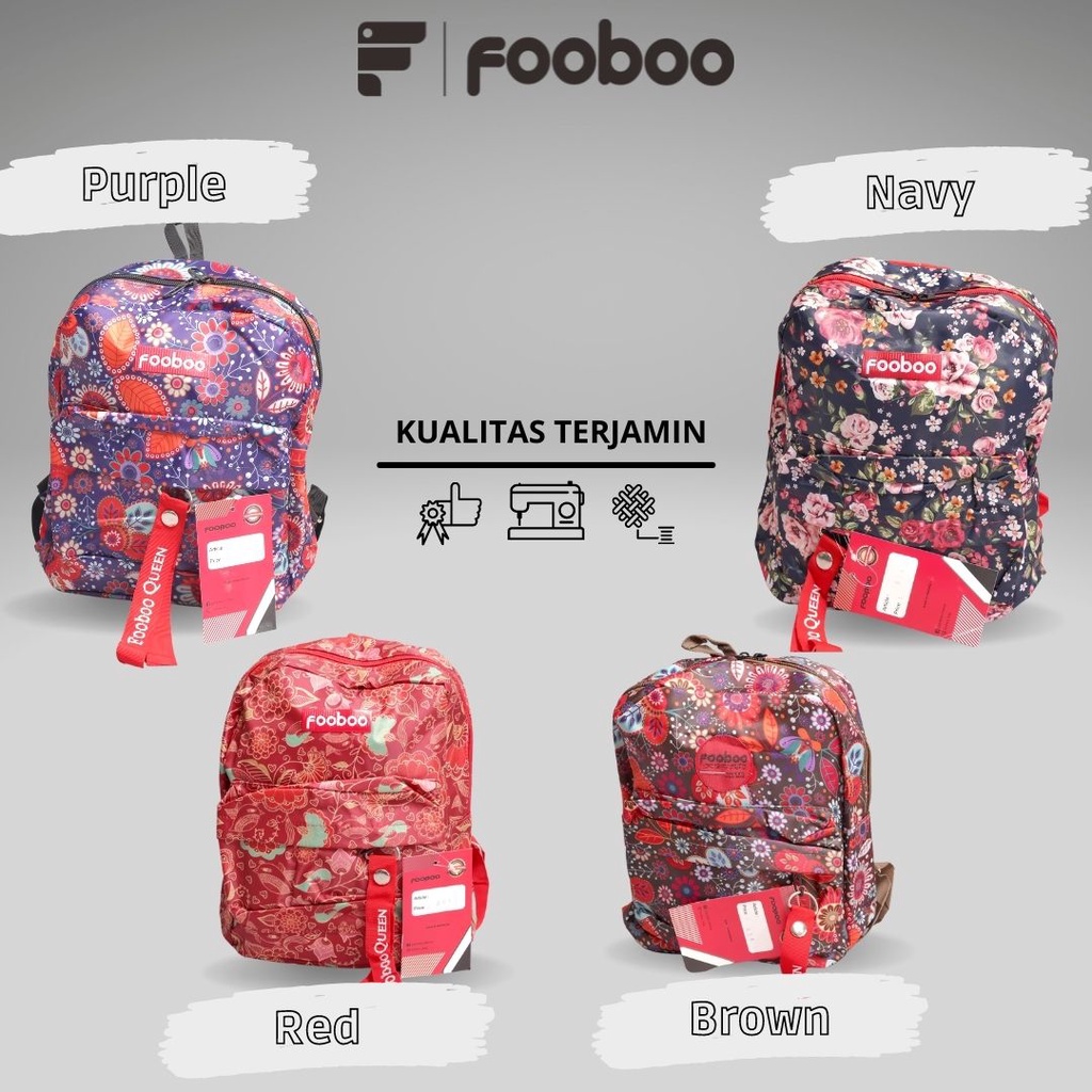 FOOBOO TAS RANSEL BACKPACK WANITA