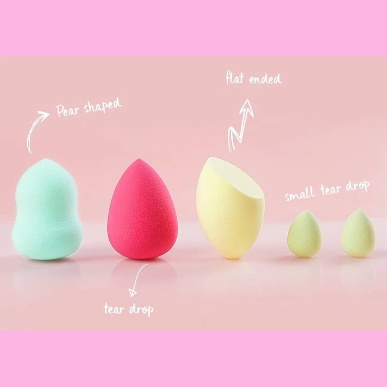 Beauty Blender Lembut Beragam Variasi Bentuk