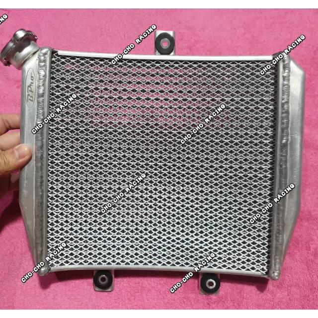 RADIATOR ALUMUNIUM BPRO RACING LENGKUNG NINJA 150 R SS NON GAMBOT