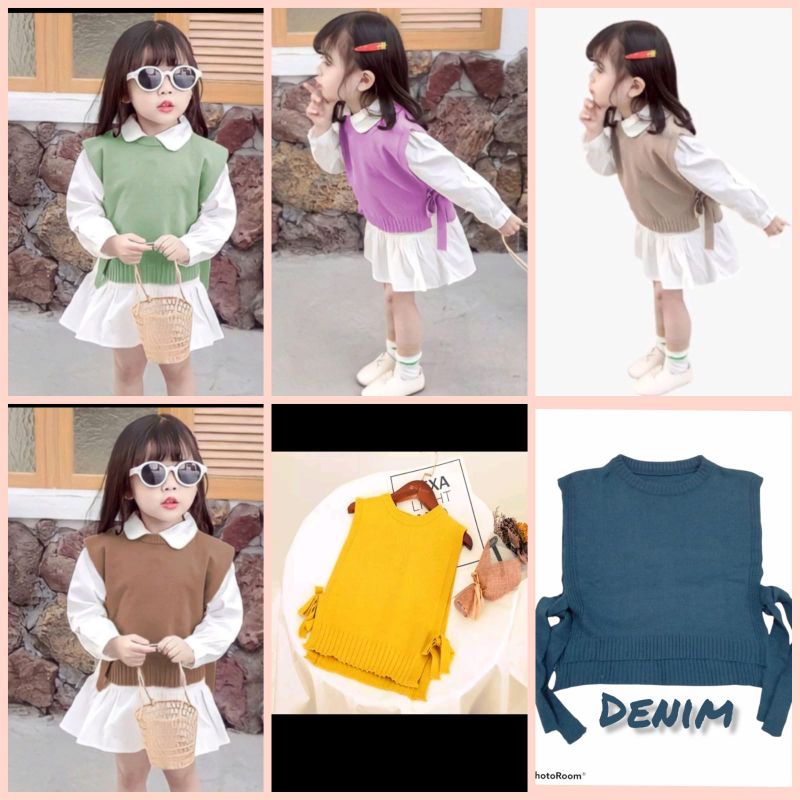 ROMPI RAJUT ANAK PEREMPUAN