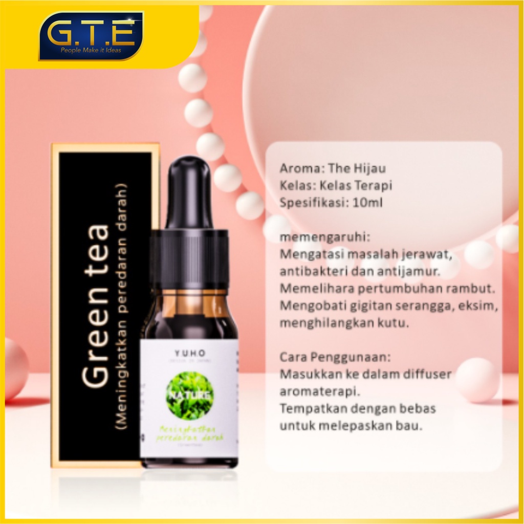 GTE | ESSENTIAL OIL AROMATHERAPY HUMIDIFIER FRAGRANCE / OIL DIFFUSER ORIGINAL MURAH / MINYAK AROMATERAPI