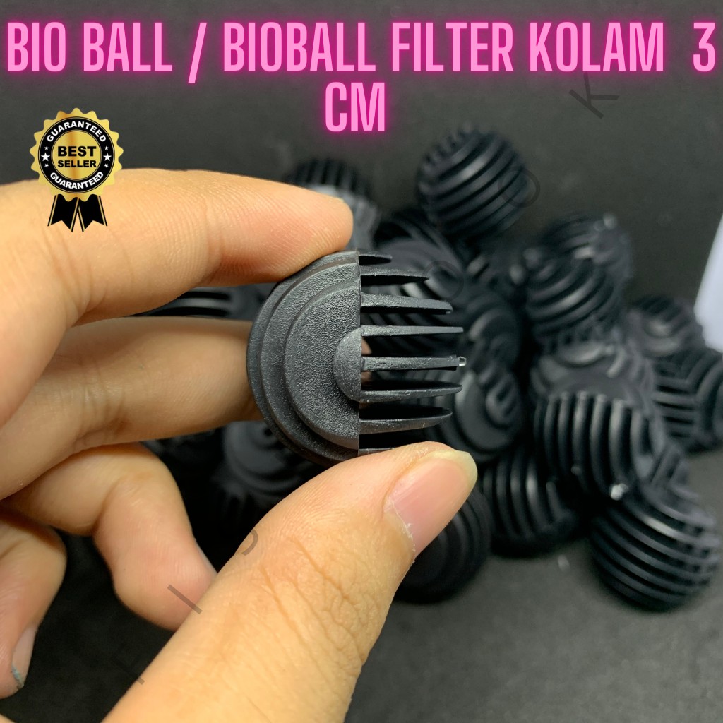 Bio Ball / Bioball filter kolam (bulat) 3 cm murah