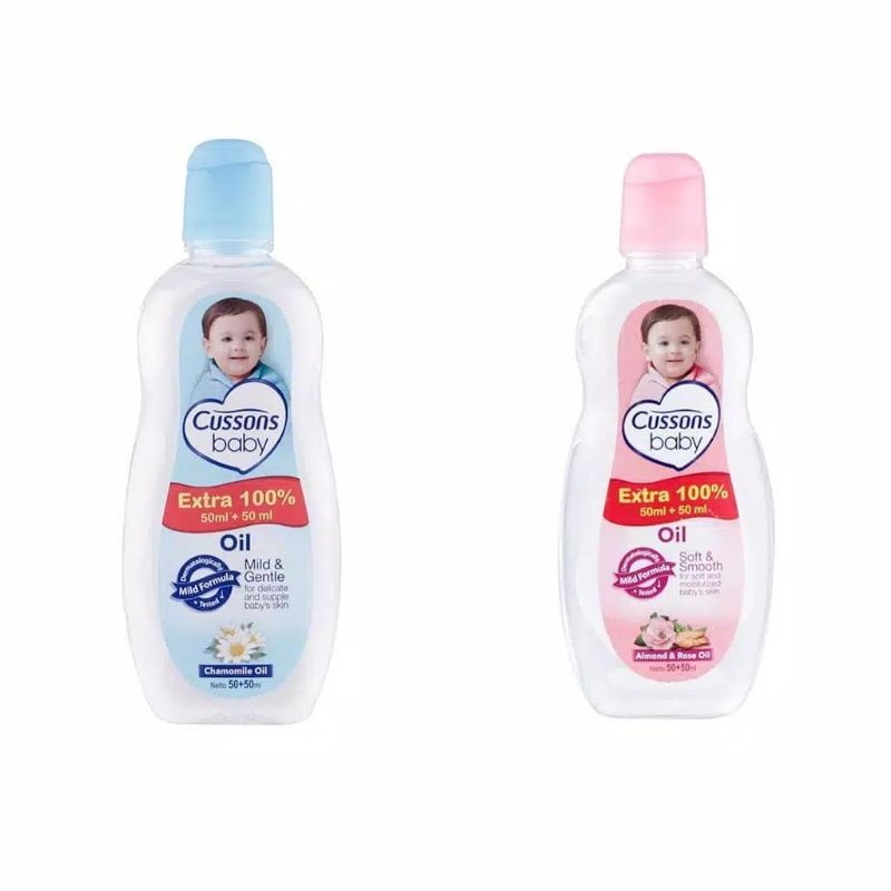 Cussons Baby Oil 50ml + 50ml