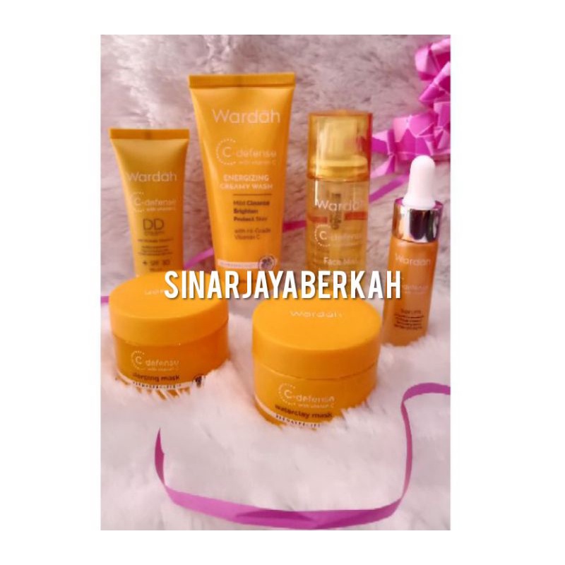 Wardah C Defense Paket Wardah Dd Cream Wardah Paket Glowing Shopee Indonesia