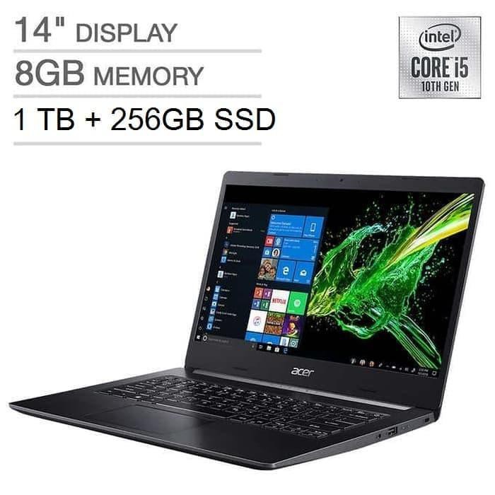 LP125 Acer A514 Intel Core i5 -10210 8GB HDD 1TB SSD 256GB MX250 2GB