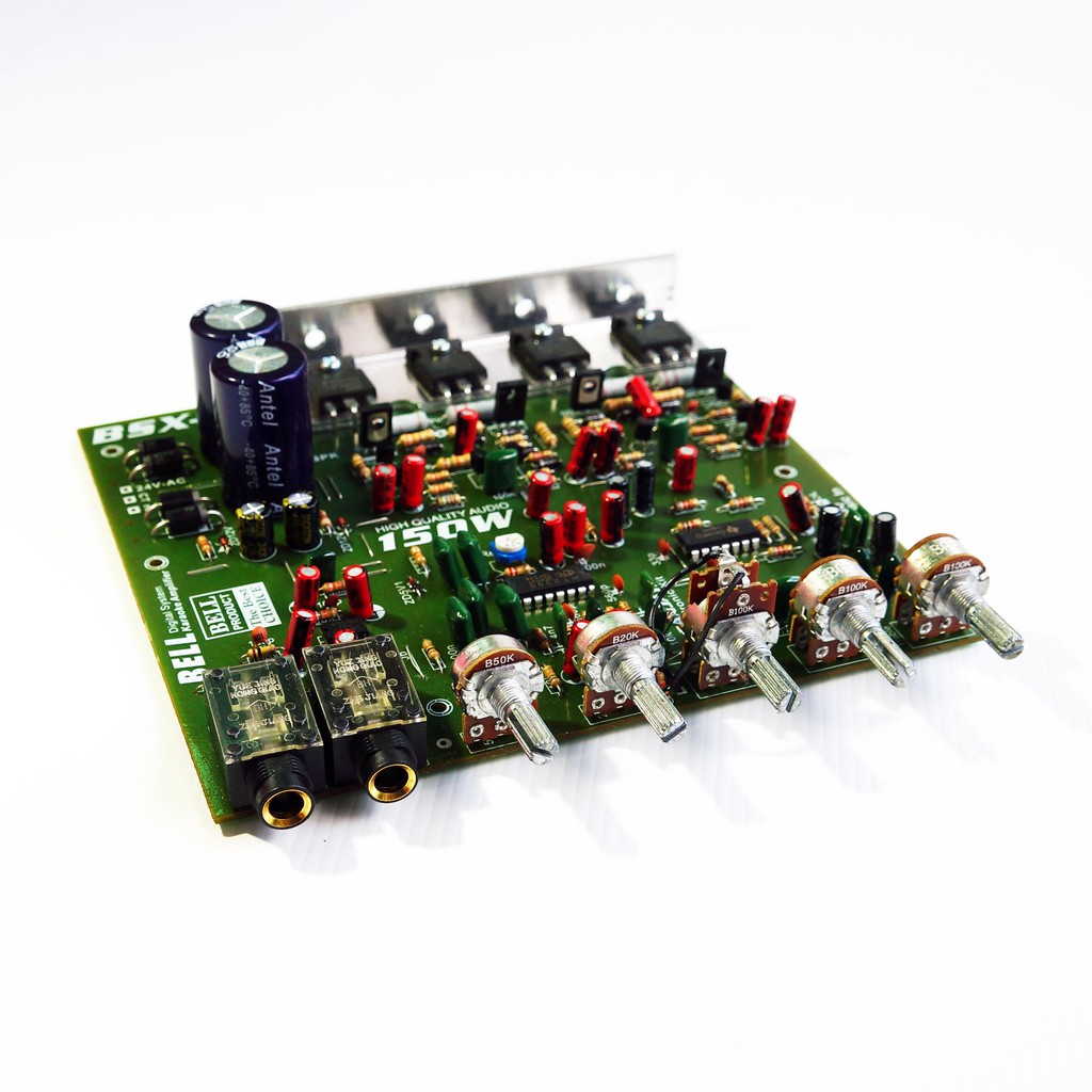 Kit Power Amplifier BSX-A5 200W Stereo Sanjaya Bell BGR