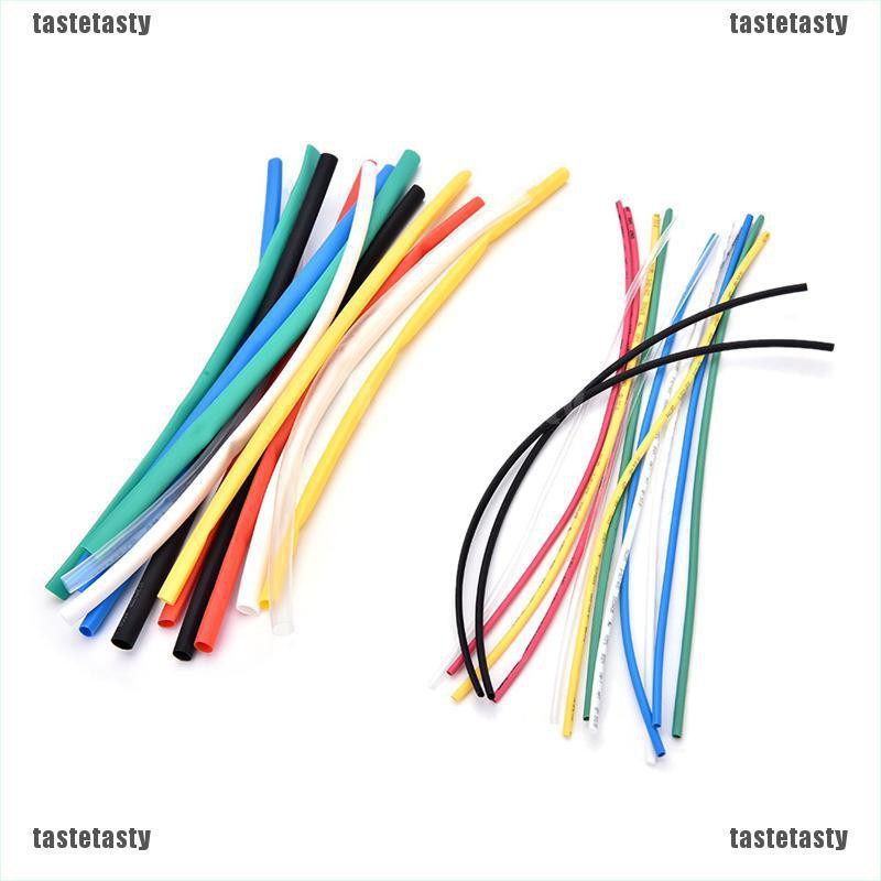 【TATY】8Size 70pcs Assortment 2:1 Heat Shrink Tubing Tube Sleeving Wrap Wire Cable
