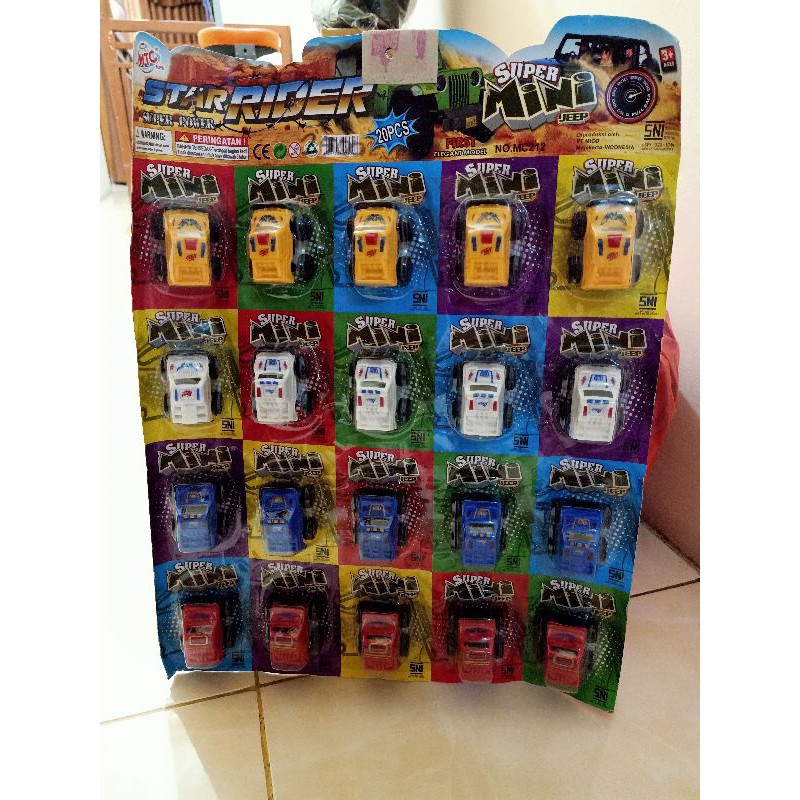 mainan anak mobil mobilan jeep
