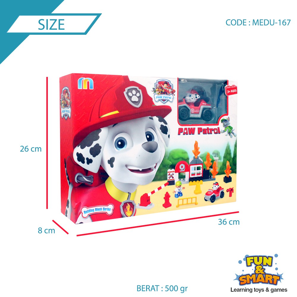 Mainan anak anjing patrol PAW PATROL SET TOYS