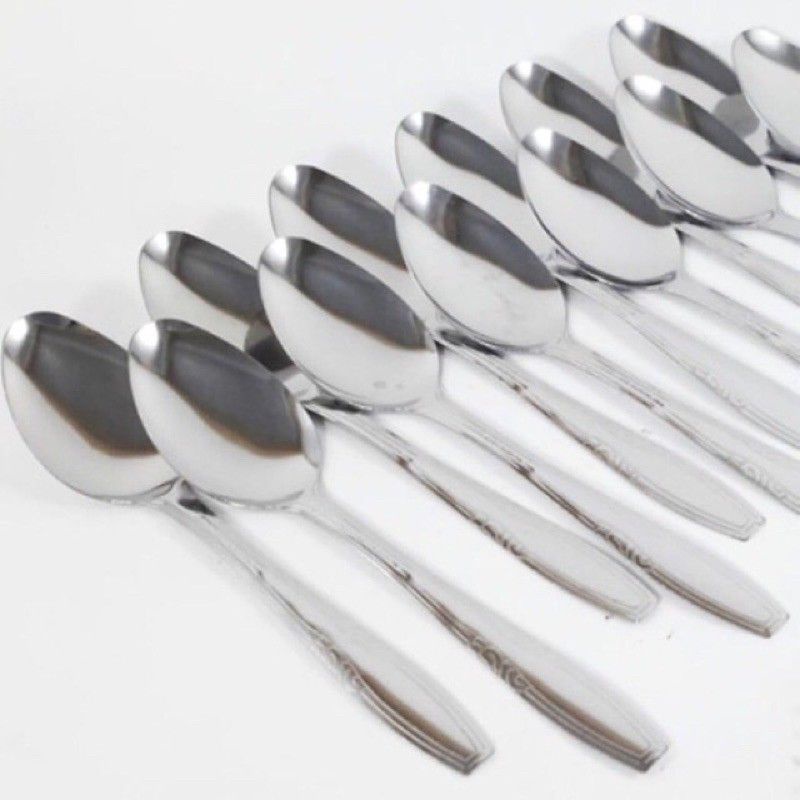 Sendok makan 12pcs / Sendok stainless steel 1 lusin / garpu stainless steel
