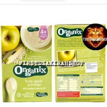 

ORGANIX fruity apple porridge 120gr