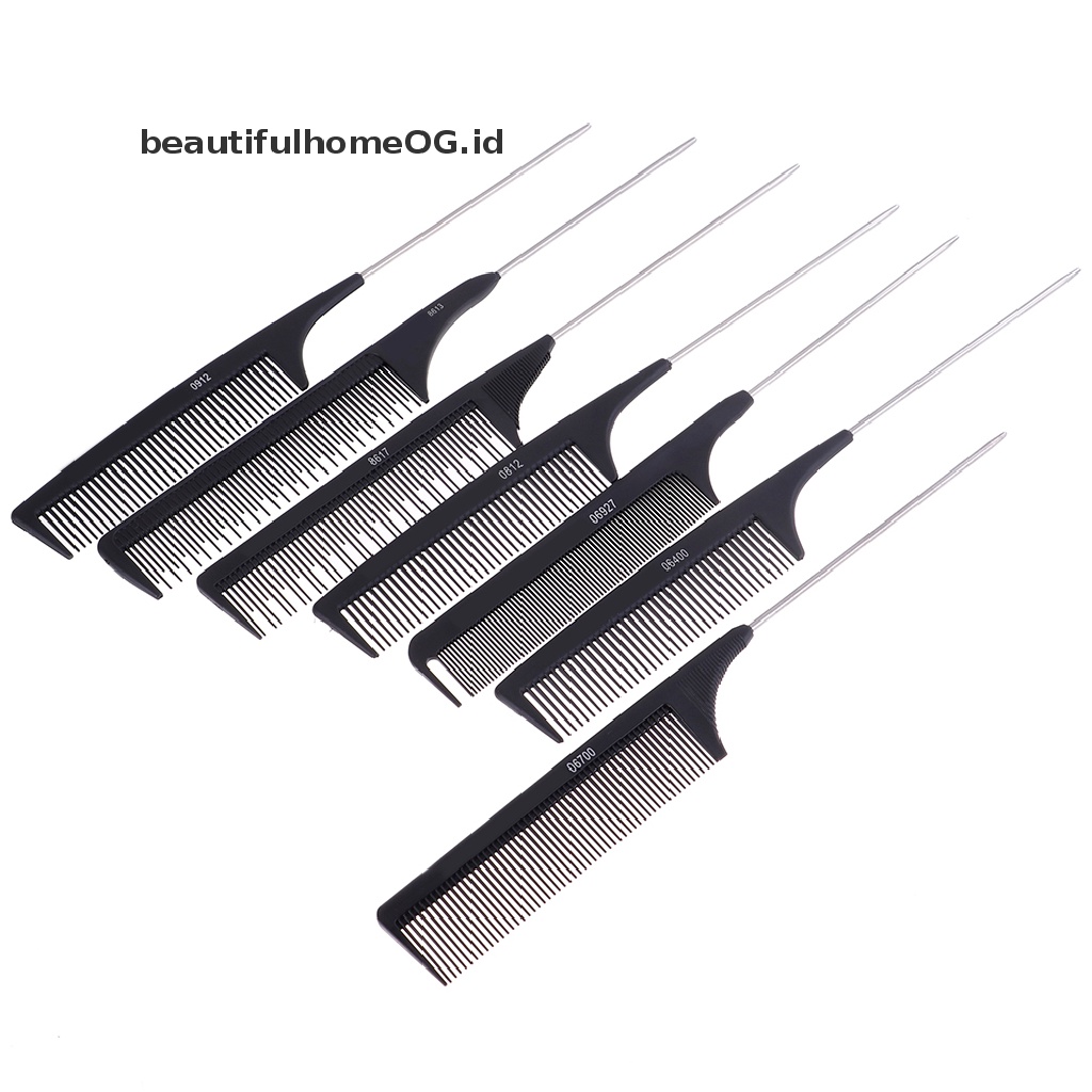 Sisir Rambut Profesional Bahan Stainless Steel Untuk Salon