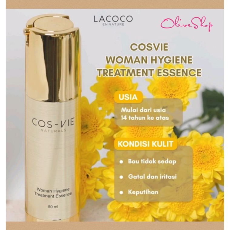 OliveShop ❤️ Lacoco Cos-Vie Woman Hygiene Treatment Essence 50ml