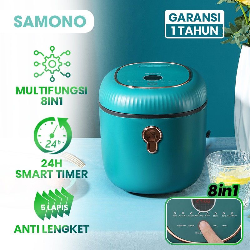 Samono SW-RCEG1L Smart Touch Rice Cooker 8 in 1